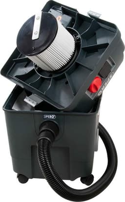 SPERO - Bouwstofzuiger - 1400Watt - 25 liter - M-klasse + Stangenset - Nat & droog stofzuiger - Gereedschapszuiger - Alleszuiger — thumbnail 4