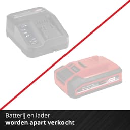 Einhell Accu Steelstofzuiger TE-SV 18 Li Solo - Power X-Change - 18 V/Li-Ion - 0,6 L reservoir - 4 LED's - Drievoudig filtersysteem - ECO/BOOST modus - Gemotoriseerd vloermondstuk - Excl. accu en lader — thumbnail 4