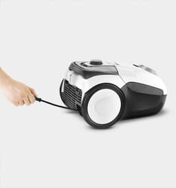Kärcher VC 2 Stofzuiger - 700 W - Actieradius 7.5 m - 76 dB(A) - HEPA - Vliesfilterzak - Diverse accessoires — thumbnail 4