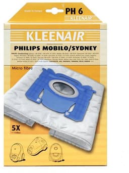 Kleenair Microfibre Stofzuigerzakken - Ultrasoon Gelaste Naden - 25 Stuks + 5 Filters — thumbnail 4