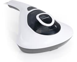 CLEANmaxx Anti-mijtstofzuiger met trilling, anti-mijtstofzuiger voor matrassen en bekledingsoppervlakken, verwijdert 99,9% van de mijten, handstofzuiger met UV-C-licht en HEPA-filter voor mensen met