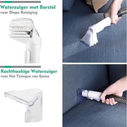 Tapijtreiniger - Vlekkenreiniger - Zetelreiniger - Meubelreiniger - Bank & Meubel Reiniger Stofzuiger - Tapijt Apparaat - Krachtig — thumbnail 5