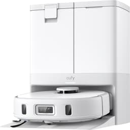 eufy X10 Pro Omni Robot Stofzuiger en Mop - 8.000Pa zuigkracht - Dubbele dweilpads met 12mm auto-lift en tapijtdetectie - Herkent 100+ objecten voor obstakelvermijding - Alles-in-1 station voor dagelijks onderhoud — thumbnail 1