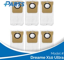 Dreame X10 Ultra Stofzakken (6 Stuks, Plus.Parts® alternatief voor RDB3) — thumbnail 1