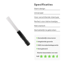 Universele Stofzuigerborstel - Autostofzuiger - 32 cm - Universeel - Voor Stofzuigers - Borstel - Accessoire — thumbnail 2