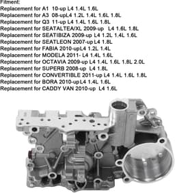 Allecto - Transmissieklephuis - DQ200 - Vervangend onderdeel - populair - Reparatieset - Geschikt voor 2007-up - L4 1.8L — thumbnail 3