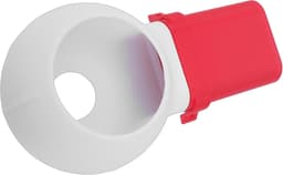 Boor Stofvanger - Stofopvangkom - Stofvrij Boren - Snelle Ontgrendeling - 20 cm Pakket - Wit Rood — thumbnail 3