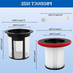Filters voor Bosch Unlimited 6 Stofzuiger - Vervangingsonderdelen en Accessoires voor Serie 6 Stofzuigers, Hoogwaardige Filtratie en Onderhoud — thumbnail 4
