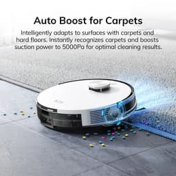ILIFE A30 PRO 5000Pa Zuigkracht Robotstofzuiger en dweilcombinatie-Zelfleegfunctie- 60 dagen capaciteit- App/afstandsbediening- 180 minuten gebruiksduur — thumbnail 1