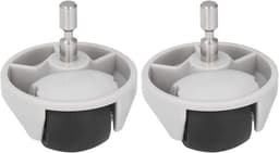 Voorwiel Zwenkwiel - Stofzuigeronderdeel - Robotstofzuiger Onderhoud - Hoge Compatibiliteit - N.v.t. - Wit — thumbnail 1