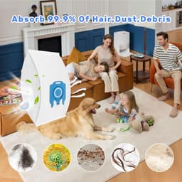 Cosensi - Vacuumzakken - 12 Stuks - Inclusief Filters - Microfiber - Geschikt voor Miele GN - Ideaal voor Classic C1 Complete C2 C3 — thumbnail 4