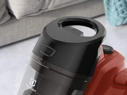 Zakloze Stofzuiger - Cilinderstofzuiger Handbediend - Efficiënt Huis Reinigen - 4-Traps Filtratie - 1.8 Liter Reservoir - Rood — thumbnail 4