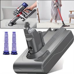 Vervangende Accu Voor Handstofzuiger, Compatibel Met Dyson V6 DC58 DC59 DC61 DC62 DC72 DC74 SV03 SV05 SV06 SV07 SV09 595 650 770 880 - 21,6v Accu's Voor Draadloze Stofzuigers — thumbnail 3