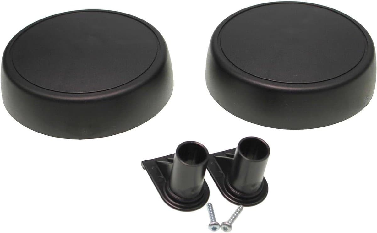 Stofzuigerwiel - Reservewiel Loopwiel - Stofzuiger Reparatie - Specifiek Model - 14 x 14 x 10 cm - Zwart — afbeelding 1