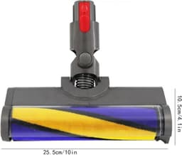 Led-Zuigmond Met Zachte Roller Compatibel Met Dyson V7 V8 V10 V11 En V15 Stofzuigers - Verlicht Verborgen Stof En Vuil En Is Ideaal Voor Gladde Harde Vloeren — thumbnail 4