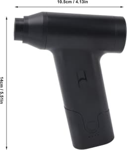Draagbare Mini Blazer - Turbo Ventilator - Snel Reinigen - Aluminium Legering - 17 x 11 x 4 cm - Grijs — thumbnail 5