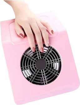 Nagelstofzuiger - Nagelstof Collector - Manicure Pedicure - Krachtige Zuigkracht - 40W - Wit — thumbnail 3