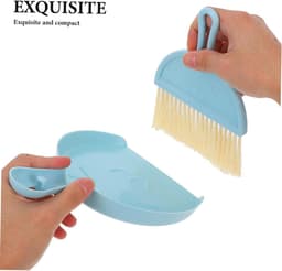 Kruimelveger Set - Kleine Bezem - Tafel Schoonmaken - Ergonomisch Ontwerp - 21 cm - Meerdere Kleuren — thumbnail 5