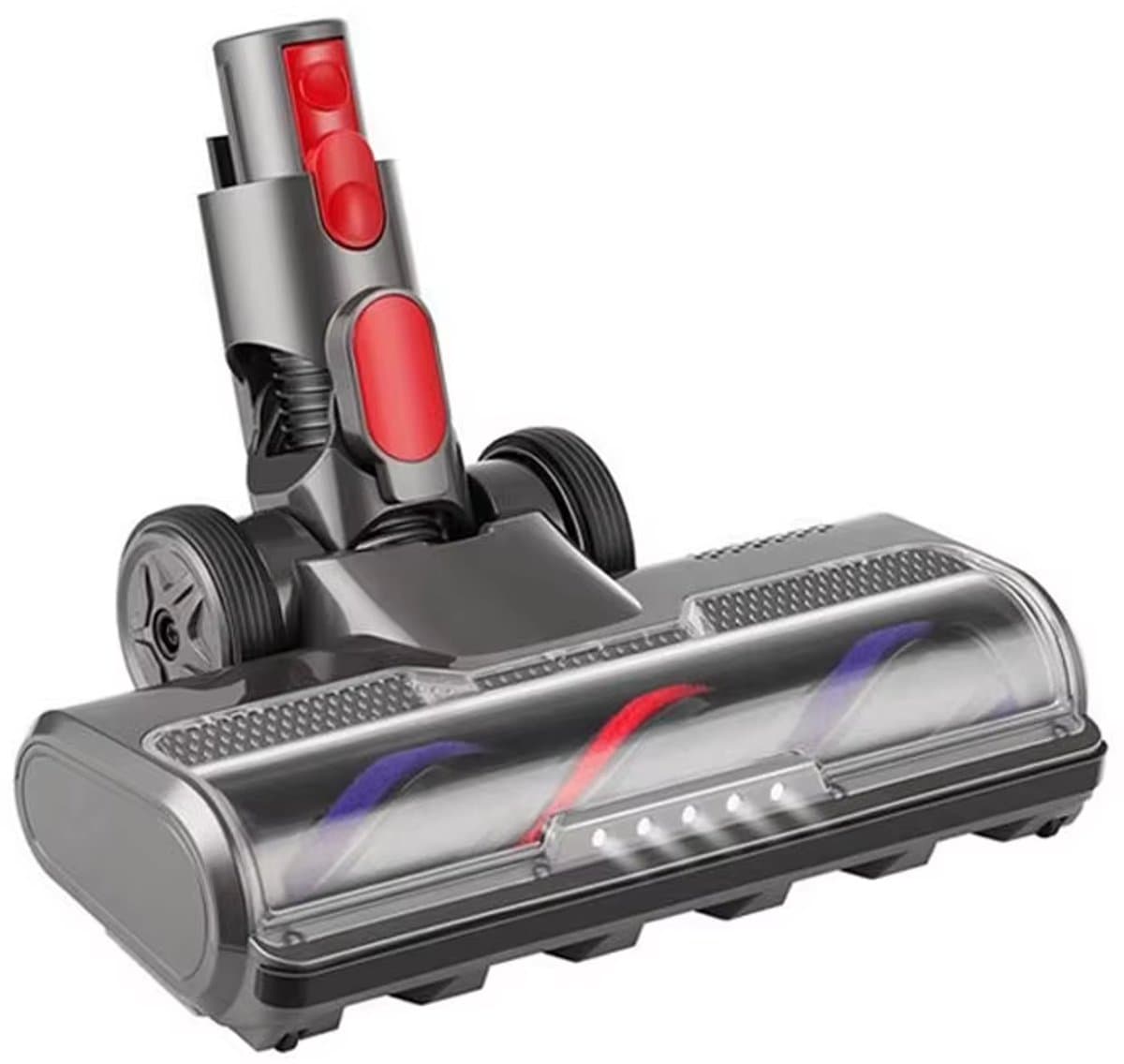 Directe Aandrijving Reinigingskop – Geschikt voor Dyson V7/V8/V10/V11/V15, Tapijt & Harde Vloeren, Stofzuiger Vervangingsborstel, Vervangingskop, Stofzuiger Onderdelen, Vloerzuigmond, LED Vloerborstel — afbeelding 1