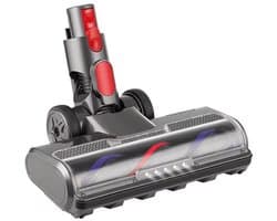 Directe Aandrijving Reinigingskop – Geschikt voor Dyson V7/V8/V10/V11/V15, Tapijt & Harde Vloeren, Stofzuiger Vervangingsborstel, Vervangingskop, Stofzuiger Onderdelen, Vloerzuigmond, LED Vloerborstel