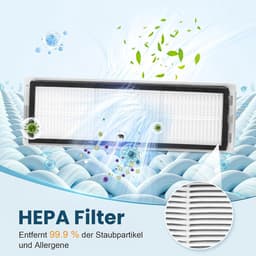 17 stuks accessoires voor Dreame D10 Plus Gen 2 - Inclusief 1 hoofdborstel, 4 stofzakken, 4 schoonmaakdoeken, 4 HEPA-filters, 4 zijborstel — thumbnail 5