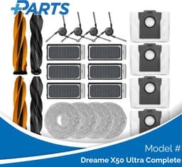 Dreame X50 Ultra Complete Onderhoudsset (Plus.Parts® alternatief voor RAK59) — thumbnail 1