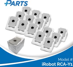 iRobot RCA-Y1 Stofzakken (15 Stuks, Plus.Parts® alternatief voor 4626194 / 4640235) — thumbnail 1