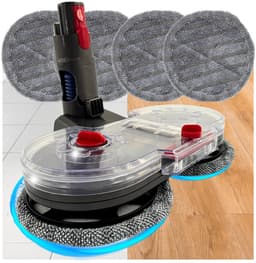 Maxorado 2-in-1 Vloermop geschikt voor Dyson V7 / V8 / V10 / V11 / V15 – Inclusief 4 Pads - Dweilmondstuk - Vloerreiniger - Stofzuigermondstuk — thumbnail 1