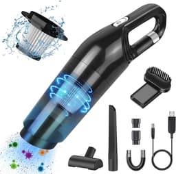 Draadloze Handmatige Stofzuiger 120W - Multifunctionele Auto Stofzuiger met Ultra Lange Connector en 9000Pa Zuigkracht — thumbnail 1
