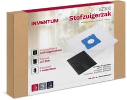 Inventum SZ-300 Stofzuigerzak met 3 liter inhoud, 4 stuks en motorfilter — thumbnail 4