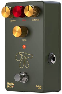 Harby Pedals USA Pi-7c distortion-sustainer-fuzz effecten pedaal — thumbnail 2