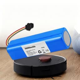 Vervangende accu voor Proscenic M7 Pro/M8 Pro/Roidmi Eve Plus/Lydsto R1/Viomi S9/Uoni V980 Plus/Neabot N2 N1/Tesvor M1 robotstofzuigers - 14,4V - 5200mAh — thumbnail 4