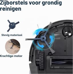 17-delige accessoireset geschikt voor Eufy G50 Hybrid / L60 Hybrid van: 1 hoofdborstel - 4 stofzakken - 4 dweilpads - 4 filters en 4 zijborstels — thumbnail 5