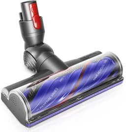 Elektrische Borstel compatibel voor V7 V8 V10 V11 V15, Reserveonderdeel Direct Aangedreven Reinigingskop Turbine, Accessoire voor Turboborstel Met snelsluiting voor Harde Vloeren en Tapijten — thumbnail 1