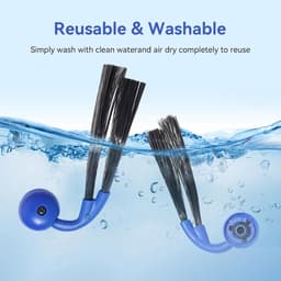 SnelShoppen - Side Brush Accessoires voor Ecovacs Deebot X9 Pro Omni/X11 Pro Omni/X11 Pro/X11 Omni Cyclone/T80S Omni Stofzuiger - Vervangborstels - Ny — thumbnail 4