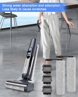 accessoireset - accessoireset natte en droge stofzuiger - reserveonderdelen - 3 filters, 2 borstelrollen, 1 Universele ganzenkopborstel - S5/S5 Pro — thumbnail 3