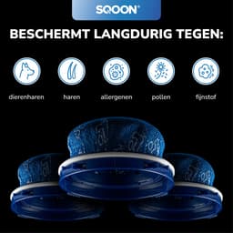 SQOON® Filterset geschikt voor Samsung Jet stofzuigers - Gelijk aan model: DJ97-02649B - Vervangt motor- en uitblaasfilter voor optimale stofopname - 3 STUKS — thumbnail 2