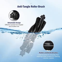 13 stuks robotstofzuiger accessoires - Geschikt voor Eufy G50 Hybrid (SES) - L60 Hybrid (SES) - L60 - L60 SES - L50 - L50 SES - Onderdelen - voor robotstofzuiger - met reinigingsborstel - Vervangingsonderdelen — thumbnail 4