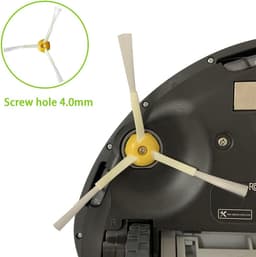 Robot Stofzuiger Accessoires voor i-Robot Roomba 600 & 500 Serie, 3 Filter, 3 Zijborstel, 1 Borstel — thumbnail 5