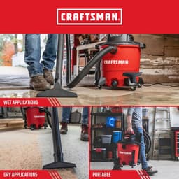 Draagbare multifunctionele stofzuiger met borstel voor stof en accessoires — thumbnail 5