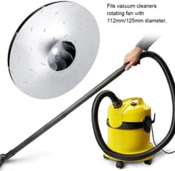 Accessoires voor stofzuigers - Aluminium ventilator met roterende motor - Afzuigmotor - Twee maten beschikbaar - Voor optimale prestaties — thumbnail 2