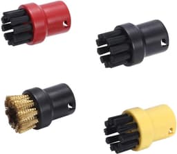 Geschikt voor 10 stuks vervangende opzetstukken, compatibel met Karcher raamreiniger, stoomtrekker, hardnekkige vlekken verwijderen, duurzame nylon borstelkop - geschikt voor SC1 SC2 SC3 SC4 SC5 SC7 CTK10-Belle's product — thumbnail 2