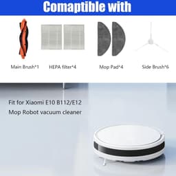 16-delige vervangingsonderdelenset geschikt voor Xiaomi E10 B112 geschikt voor Mijia 3C robotstofzuiger — thumbnail 2