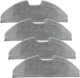 Set van 4 microvezel dweilpads geschikt voor de Eufy RoboVac G10 G30 hybride stofzuiger — thumbnail 2
