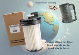 Kleanburg® 3 x Filter voor Miele Blizzard CX1 - Duurzaam Alternatief - Perfecte Pasvorm — thumbnail 5