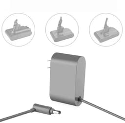 HOMTAS Oplader Geschikt voor Dyson V6 V7 V8 26.1V - Vervangende Oplader Geschikt voor Dyson - Universeel - Battery Charger - Stofzuigeradapter - Kabel 1,8 m - Voor Dyson Steelstofzuigers - Voor Animal Stofzuigers Netwerkadapter AC-Ad — thumbnail 3