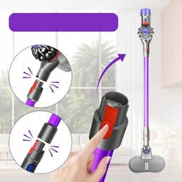 Homtas Stang Geschikt Voor Dyson V7, V8, V10, V11, SV10, SV11 Series - Zuigbuis - Stofzuigerstang - Stofzuigerbuis - Stofzuiger - Stofzuigeronderdelen - Stofzuigeraccessoires - grijs — thumbnail 4