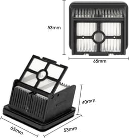 Geschik voor Dreame H12 Pro HEPA Filter Vervangingskit - 5 Stuks — thumbnail 5