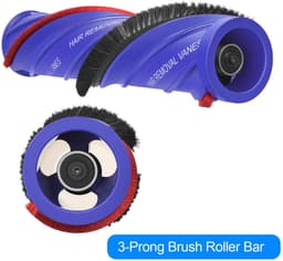 Dailygoods- Borstelstang Vervangend - Anti-tangle Motorbar - Compatibel met 972182-01 - Vloerzuigmond met 43 Vleugellamellen - Identificatie met Rode Markering - Geschikt voor Dyson V11/V12/V10 - Stofzuigerborstel — thumbnail 3