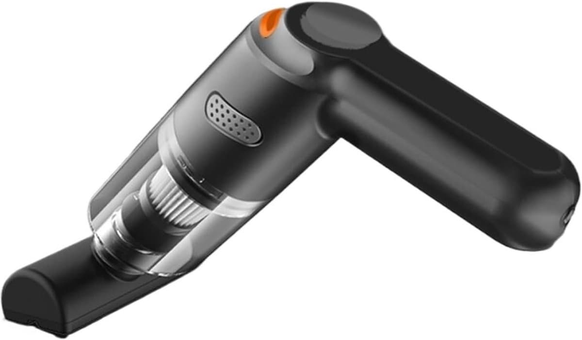 Draadloze Mini-stofzuiger - Handheld Krachtig - Auto Huis Schoonmaken - 15000Pa Zuigkracht - 120 Watt - Zwart — afbeelding 1